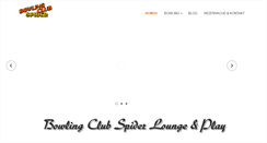 Desktop Screenshot of bowling-spider.si